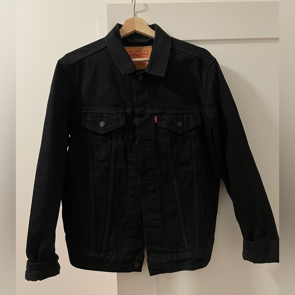 Levi’s Black Denim Jean Jacket